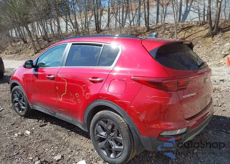 2020 Kia Sportage S из США, поврежденный, VIN KNDP6CAC9L7688213